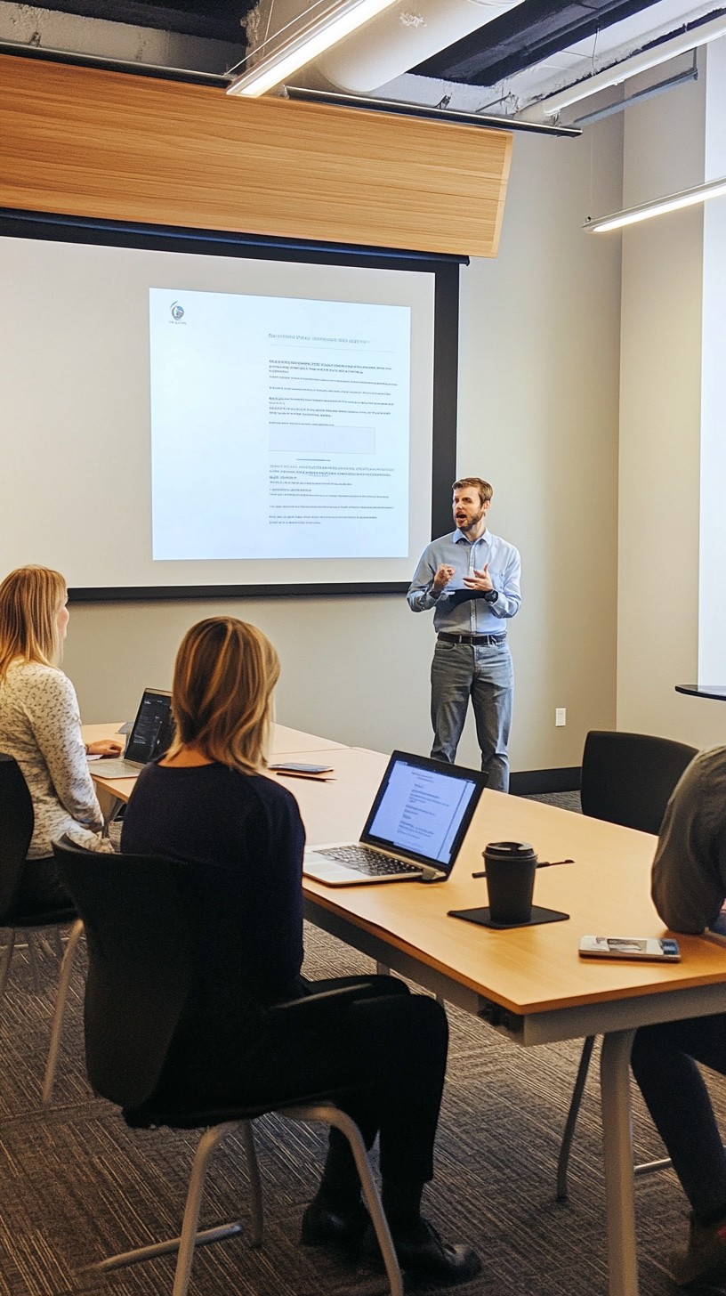 Free Corporate training session Image - Office, Presenter ...