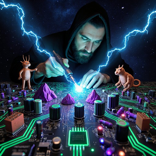 Free Circuit Board Sorcery Image - Wizard, Technology, Circuits ...