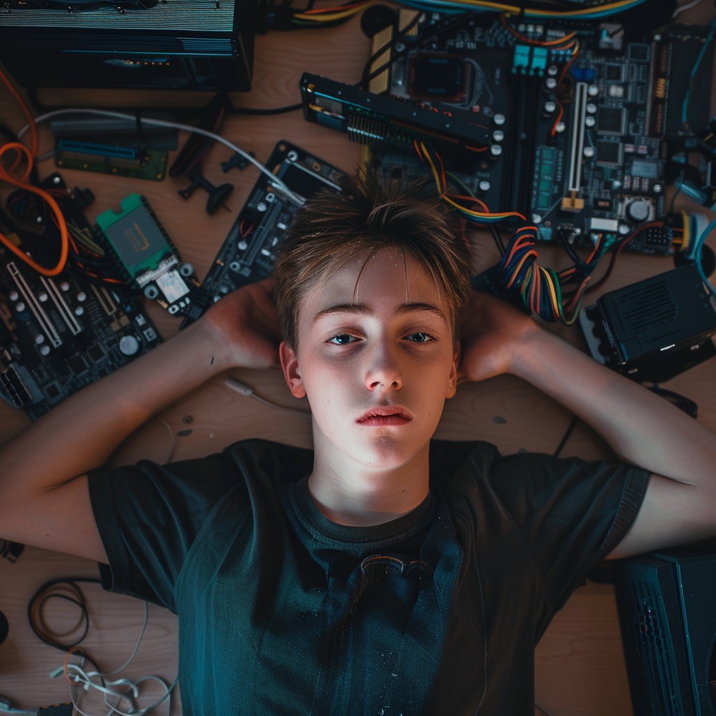 Free Tech Overload Rest Image - Technology, Exhaustion, Youth ...