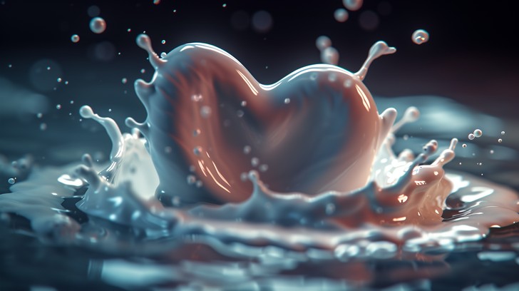 Free Liquid Heart Art Image | Download at StockCake