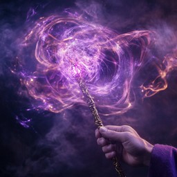 Free Magic Wand Swirl Image - Magic, Mystic, Purple | Download at StockCake