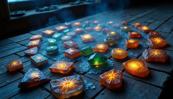 Free Glowing Mystic Runes Image - Runes, Crystal, Glowing | Download at ...