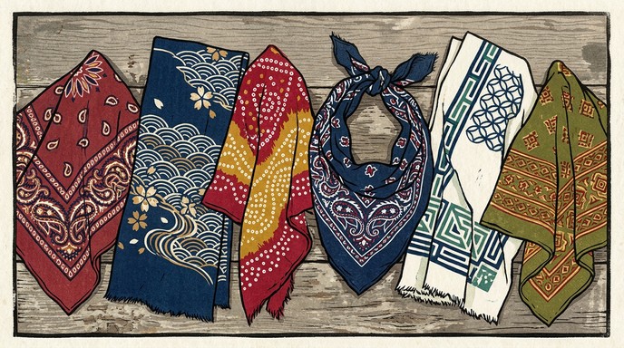 Free Traditional Bandana Collection Image - Bandanas, Paisley, Textiles ...