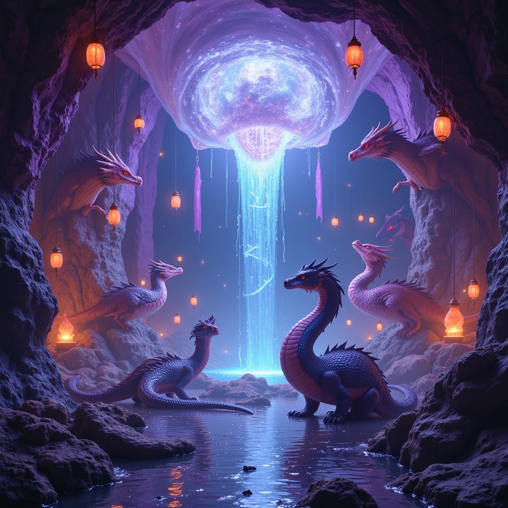 Free Mystical Dragon Celebration Image - Dragons, Magical, Fantasy ...