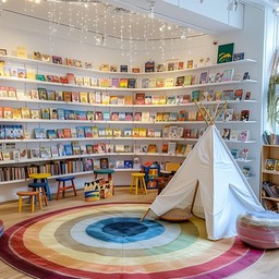 Free Colorful Bookstore Nook Image - Bookstore, Children, Reading ...