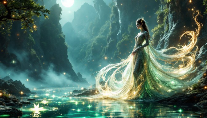 Free Enchanted Forest Sorceress Photo - Fantasy, Woman, Magical ...