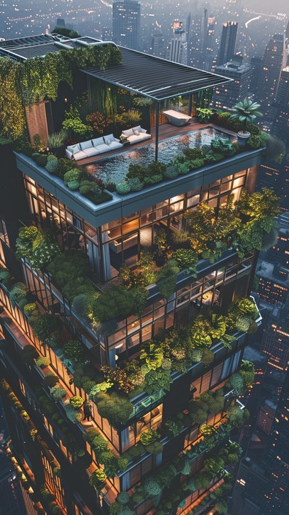 Download Verdant High-rise Building Image - Architecture, Skyscraper ...