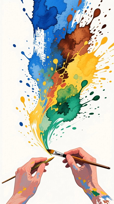 Creative Drawing Transformation Free Creative Flow Transformation Image - Abstract, 3d, Illustration ...