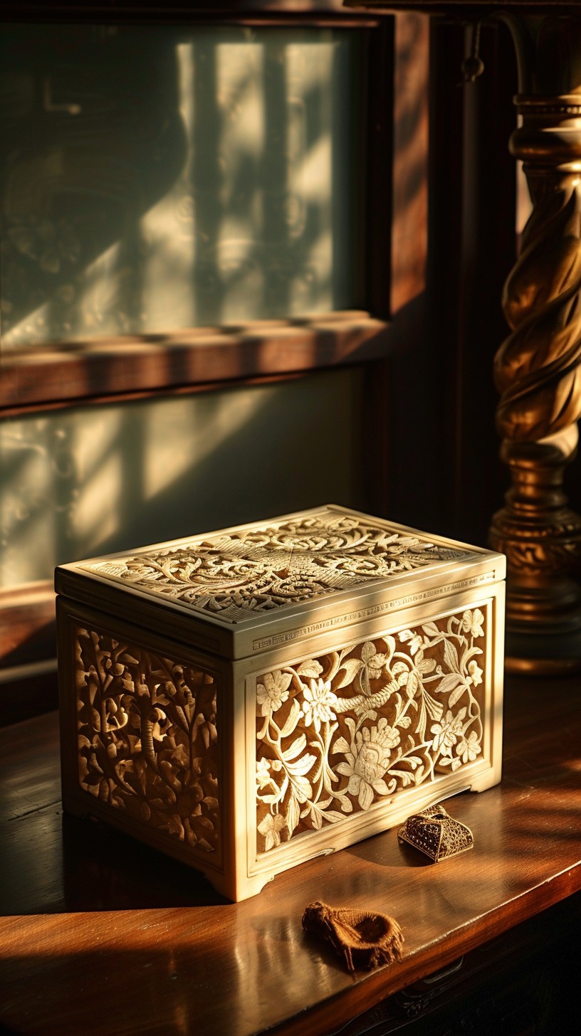 Free Illuminated Carved Box Image - Carved, Box, Wooden | Download at ...