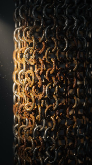 Rusty Chain Mail Free Rusted Chainmail Rings Image - Chainmail, Rust, Iron | Download at ...