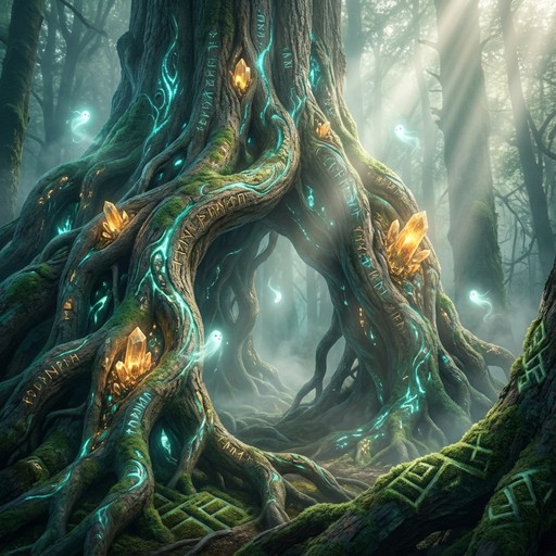 Free Tree of Worlds Image - Tree, Magical, Roots | Download at StockCake