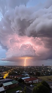 Free Dramatic lightning storm Image - Storm, Lightning, Clouds ...