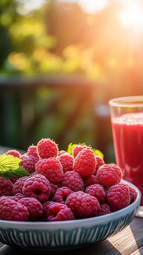 Raspberry Fresh Free Fresh Raspberry Delight Image - Raspberries, Sunset, Smoothie ...