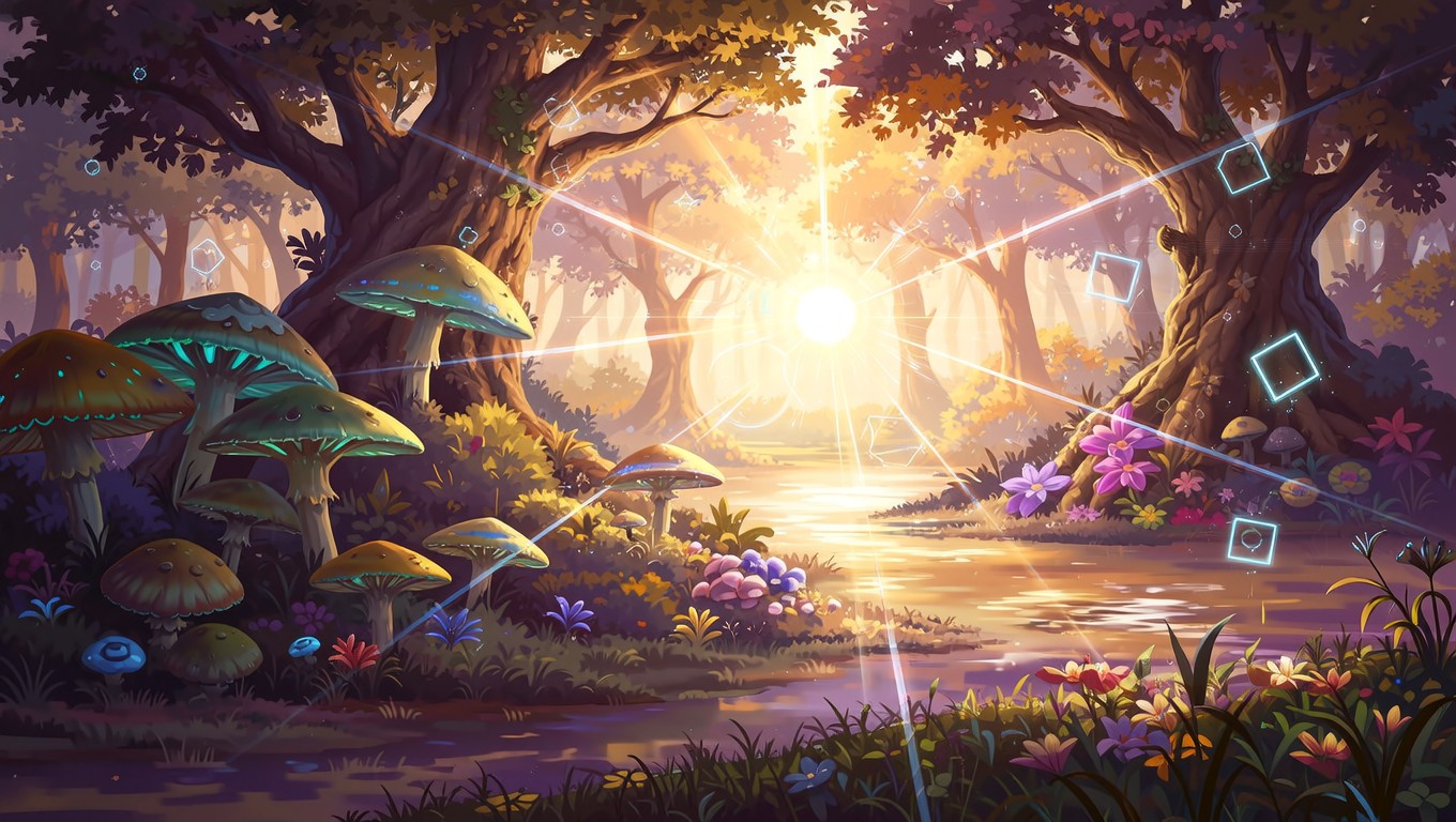 Free Enchanted Forest Gateway Image - Fantasy, Forest, Magical ...