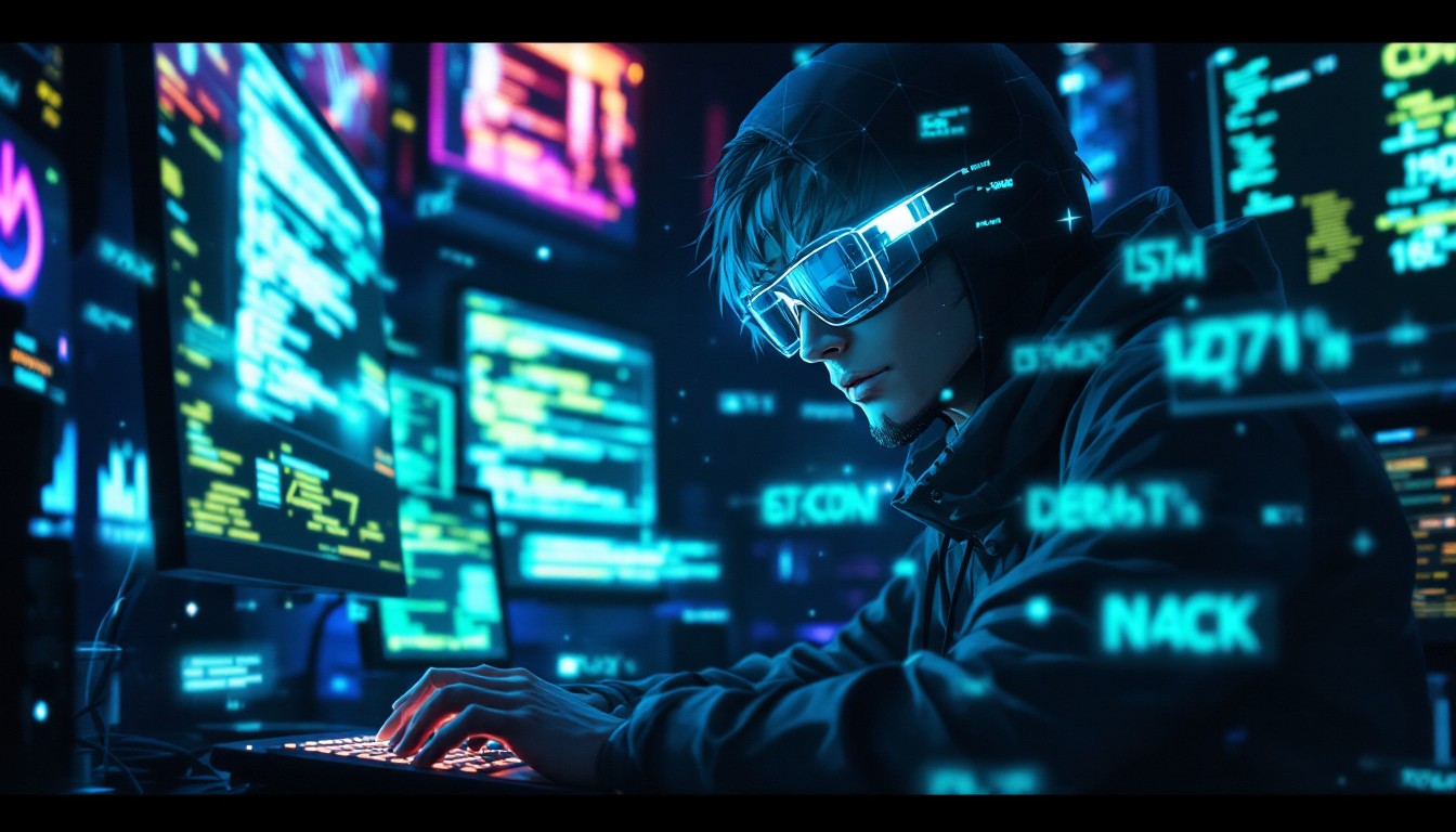 Free Neon Code Master Image - Hacker, Cyberpunk, Anime | Download at ...