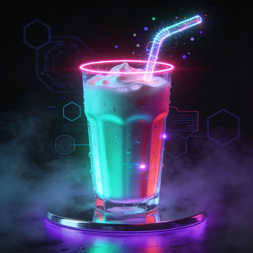 Free Neon Cyberpunk Milkshake Image - Cyberpunk, Neon, Futuristic ...