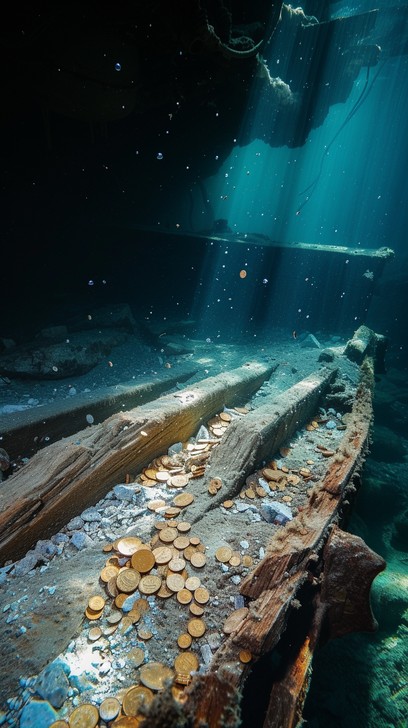 Free Sunken Treasure Mystery Image - Underwater, Sunken, Ship ...