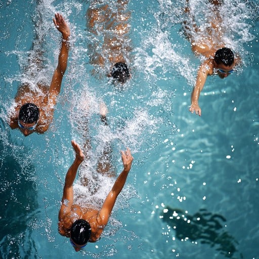 Free Swimmers racing intensely Image | Download at StockCake