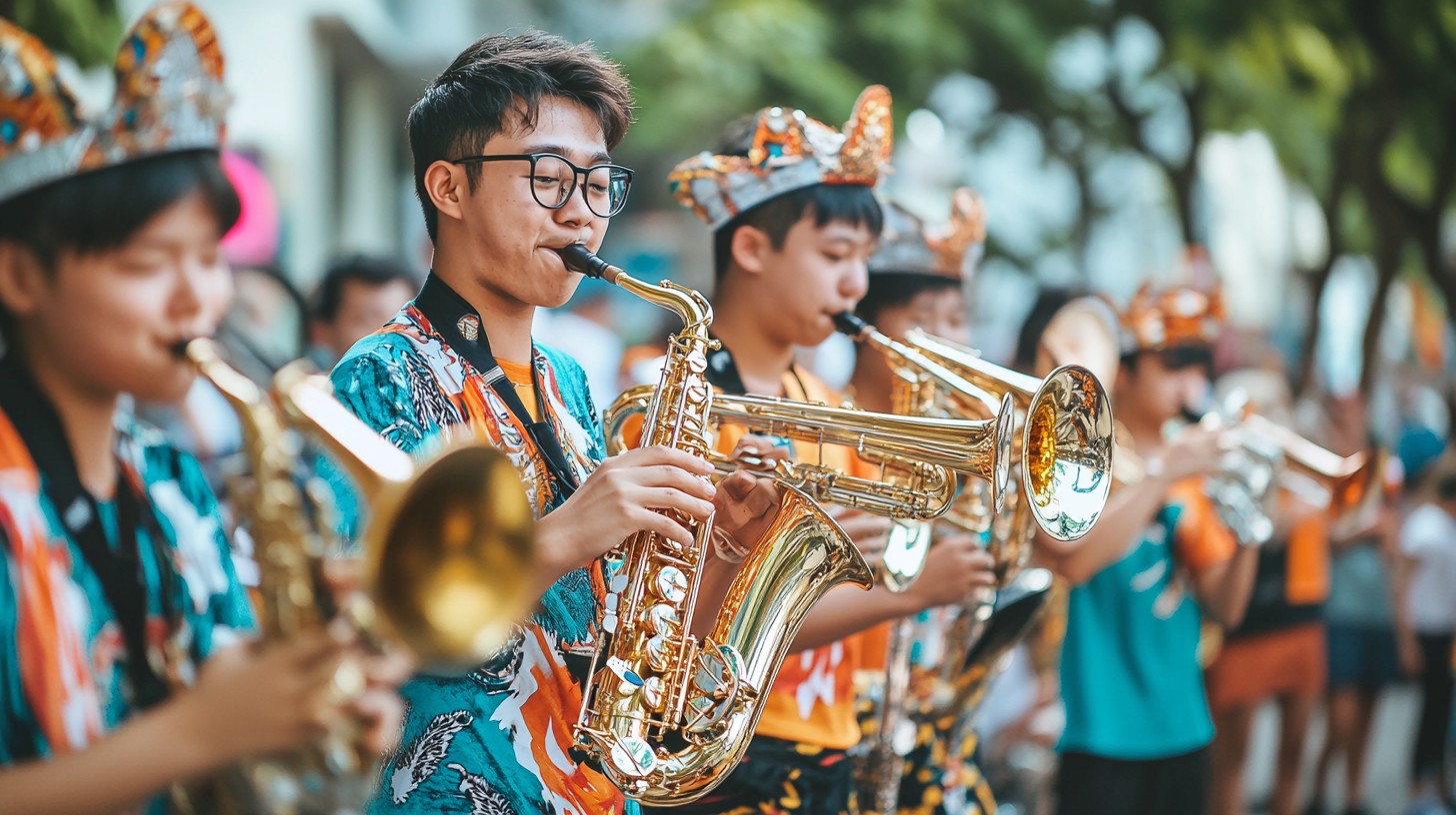 Jumping Band Performance Download Marching Band Performance Image - Marching, Band, Performance ...