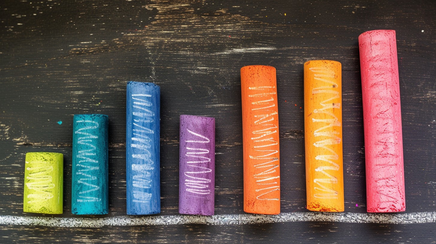 Free Colorful chalk lineup Photo - Chalk, Colors, Art | Download at ...