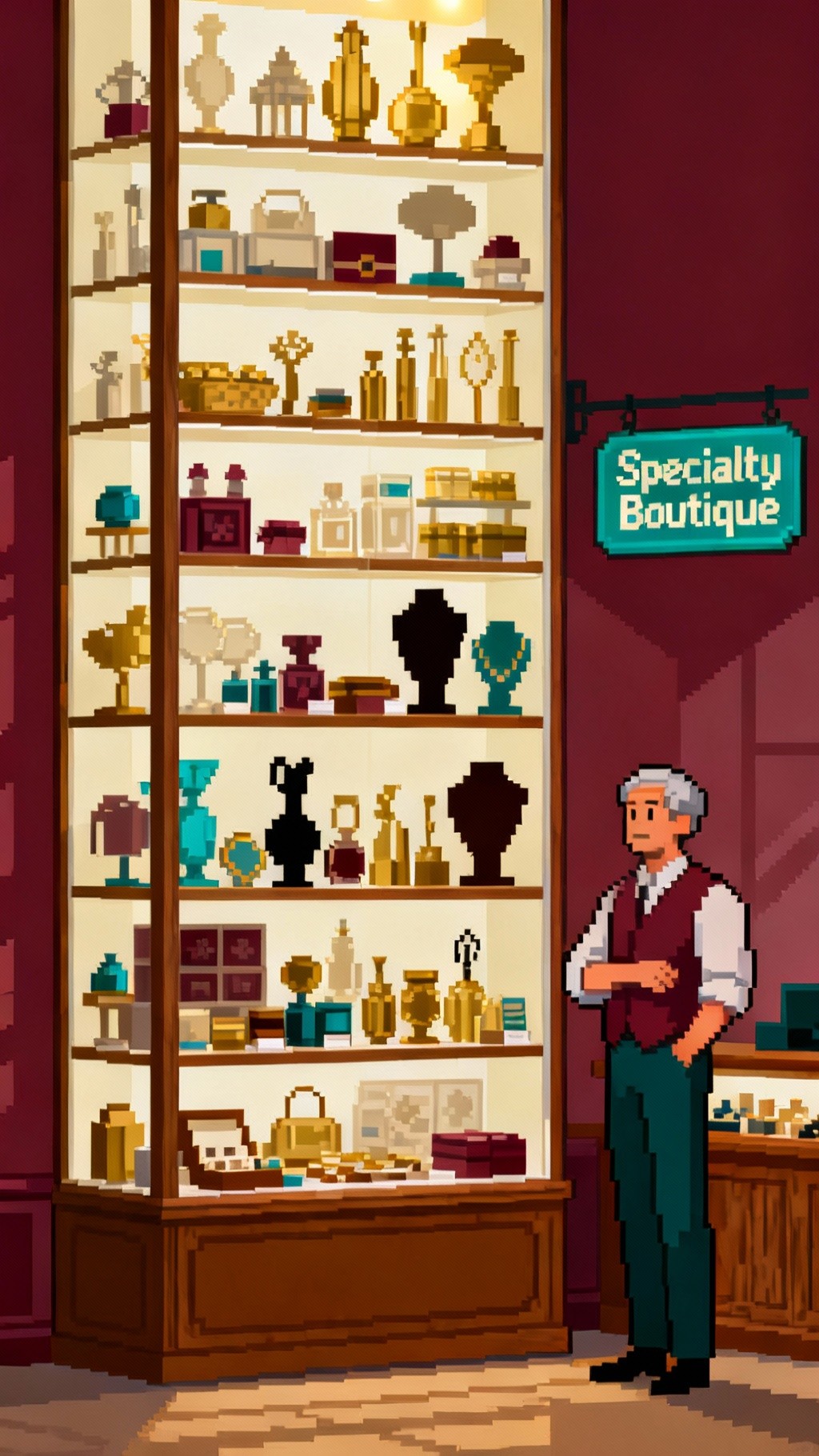 Free Pixel Shop Treasures Image - Pixel, Boutique, Shop | Download at ...