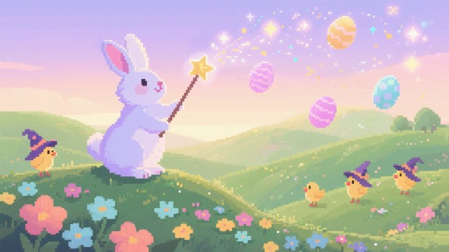 Magic Easter Free Magical Chick Tower Image - Chicks, Wizards, Tower | Download at ...