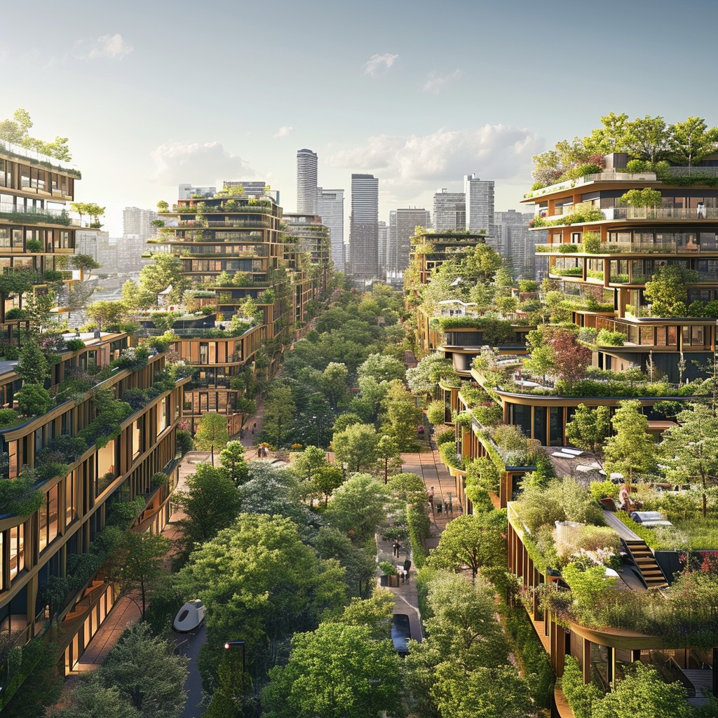 Free Urban Green Utopia Image - Greenery, Architecture, Sustainability ...