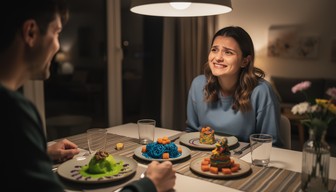 Download Dinner Gone Wrong Image - Woman, Dinner, Cooking | StockCake