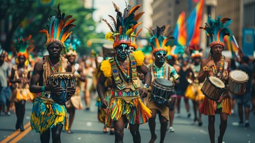 Visual Parade Free Vibrant Street Parade Image - Carnival, Costumes, Dancing ...