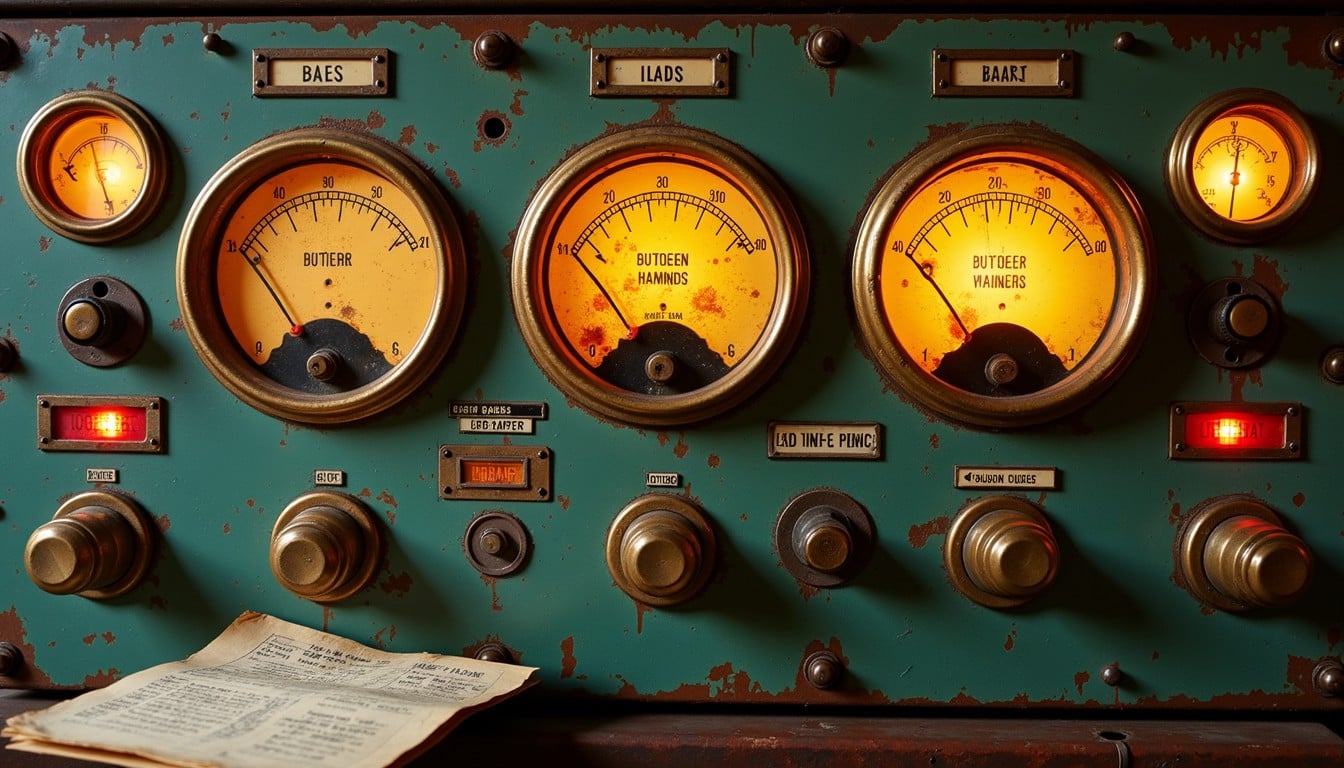 Free Vintage Control Panel Photo - Vintage, Industrial, Gauges ...