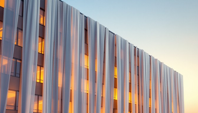 Free Draped Twilight Architecture Image - Architecture, Facade, Textile ...