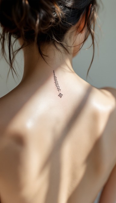 Free Spine Art Design Image - Tattoo, Geometric, Minimal | Download at ...