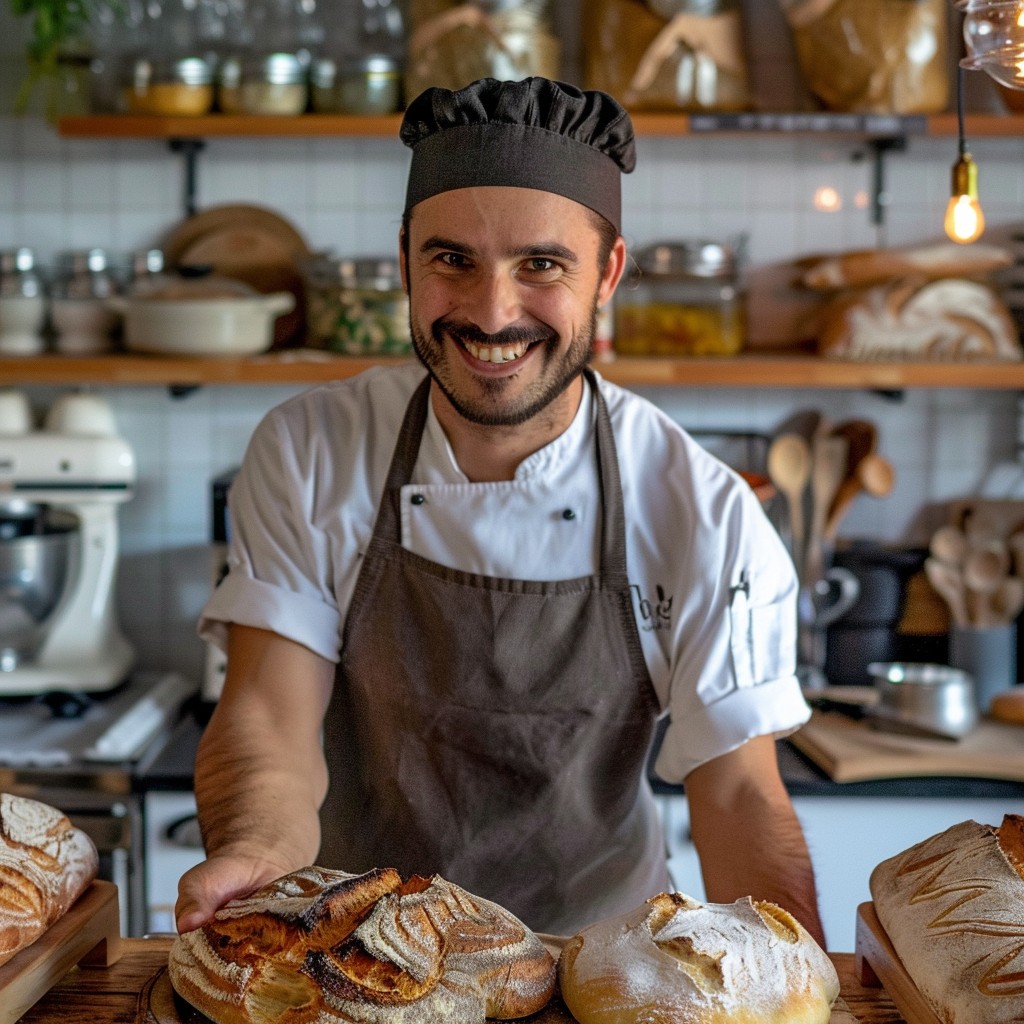 Free Chef Presents Bread Image - Chef, Bakery, Artisan | Download at ...