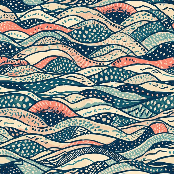 Surface Pattern Sea Design Free Coastal Tattoo Design Image - Waves, Ocean, Beach | Download at ...