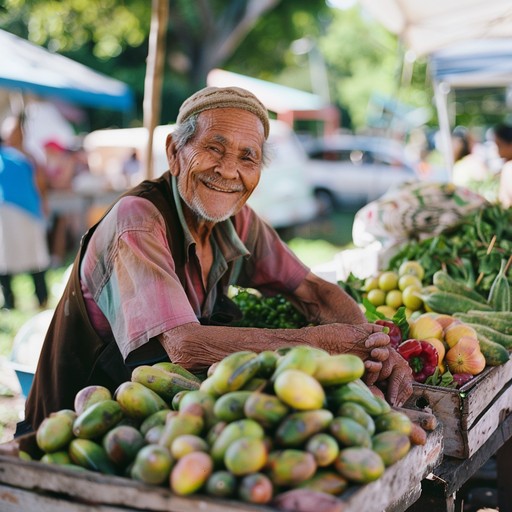 Download Fruit Vendor Smiling Image - Market, Vendor, Smiling | StockCake