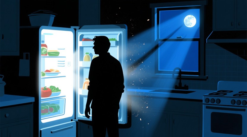 Dramatic Fridge Free Midnight Fridge Glow Image - Refrigerator, Teal, Midnight ...