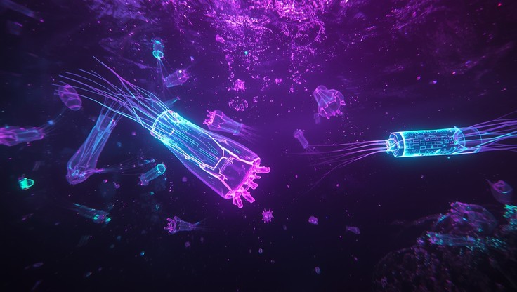 Free Cyberpunk Ocean Glow Image - Cyberpunk, Underwater, Neon ...