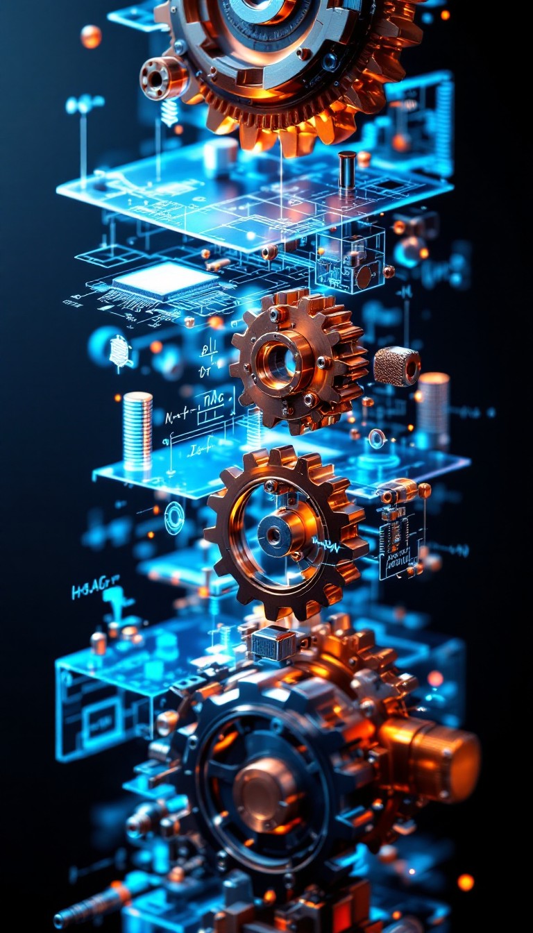 Free Mechanical Design Evolution Image - Mechanical, Engineering ...