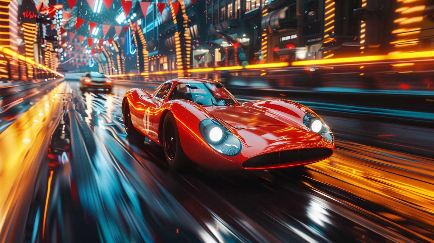 Free Speeding Red Car Image - Red, Car, Sports | Download at StockCake