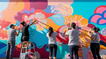 Free Community Mural Painting Image - Community, Art, Mural | Download ...