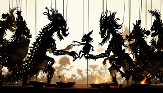 Free Shadow Puppets Dance Image - Wayang, Kulit, Theater | Download at ...