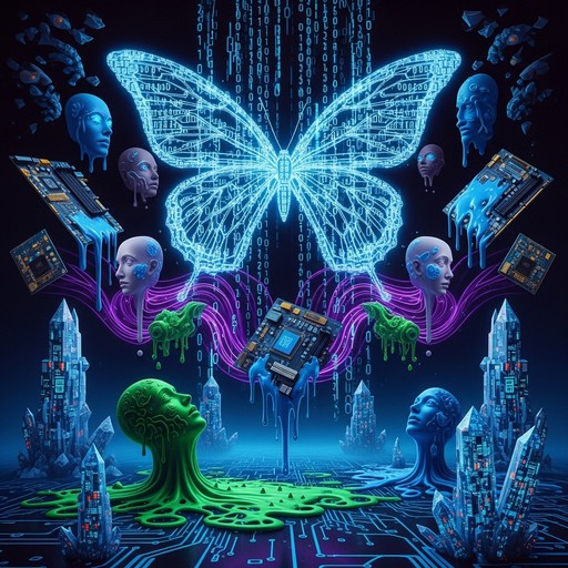 Free Digital Butterfly Transformation Image - Butterfly, Digital ...