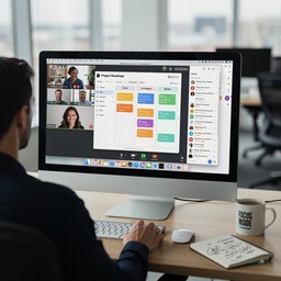 Free Digital Workspace Multitasking Image - Multitasking, Workspace ...