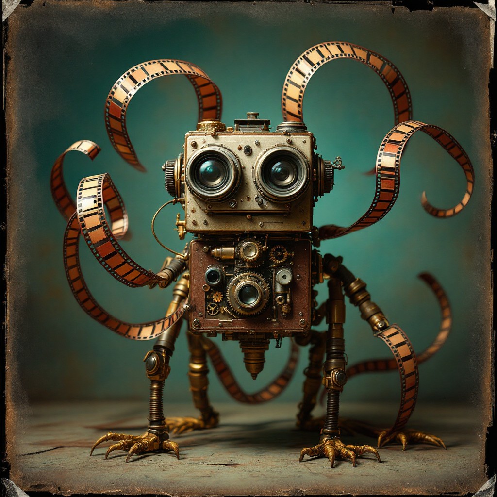 Free Vintage Camera Creature Image - Vintage, Camera, Creature ...
