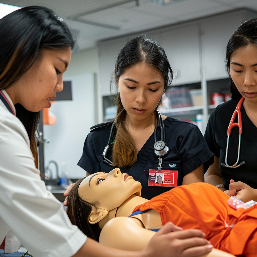 Health Trainees Free Medical Training Exercise Image - Healthcare, Training, Simulation ...
