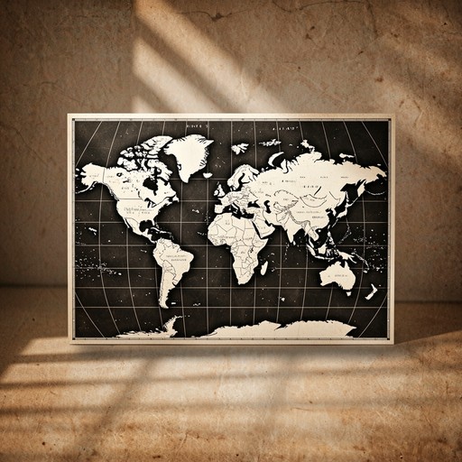 Free Vintage World Map Image - Map, World, Vintage | Download at StockCake