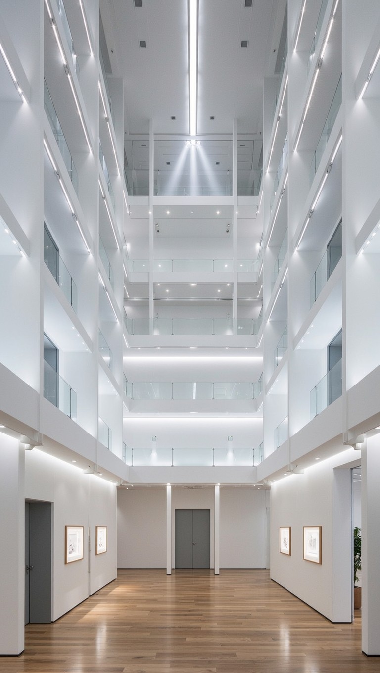 Free Luminous Gallery Space Photo - Gallery, Minimal, Architecture ...