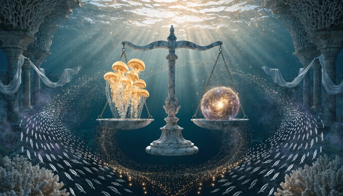 Cosmic Balance Science Free Underwater Cosmic Balance Image - Underwater, Surreal, Balance ...