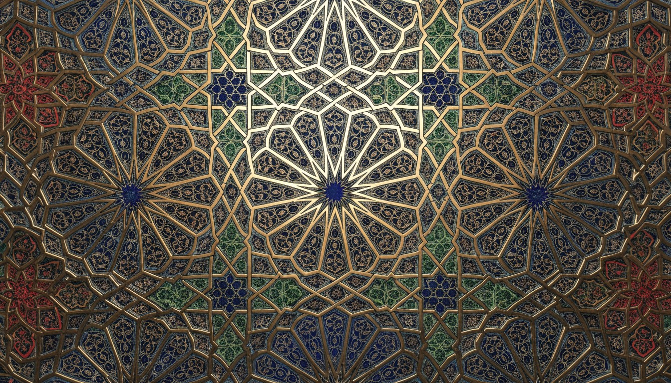 Download Islamic Star Pattern Image - Islamic, Geometric, Pattern ...