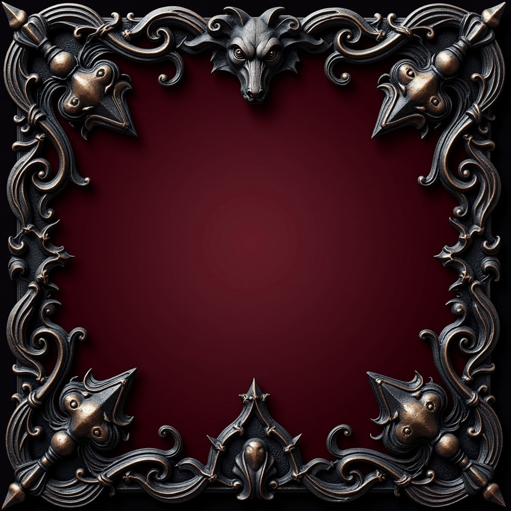 Thor Frameborder Free Gothic Thorned Border Image - Gothic, Thorned, Border | Download ...